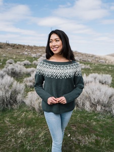 Luminita Sweater - knitting pattern