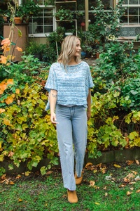 Cropped Topper - knitting pattern