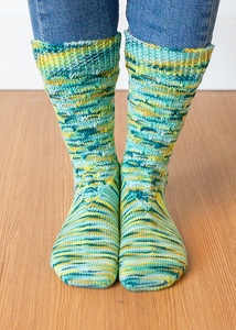 Flowering Meadow Socks - knitting pattern