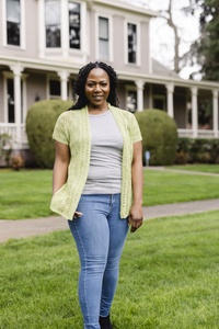 Leaf & Vine Cardigan - knitting pattern