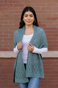 Fruitbat Wrap - knitting pattern