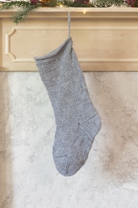 Nordic Forest Stocking - knitting pattern