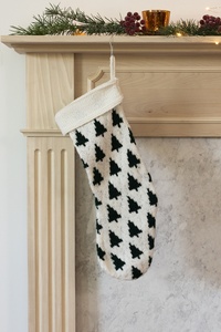 Tannenbaum Stocking - knitting pattern