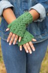 Great Basin Wildrye Cable Mitts