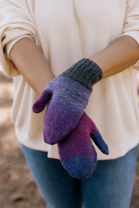 Scrappy Sock Yarn Mittens