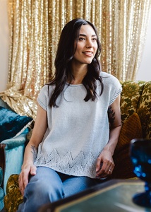 Swallowtail Tee - knitting pattern