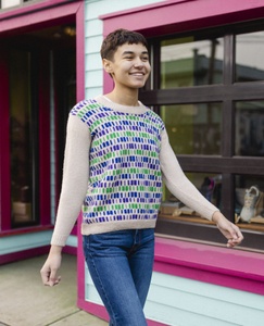 Vibrations Pullover - knitting pattern