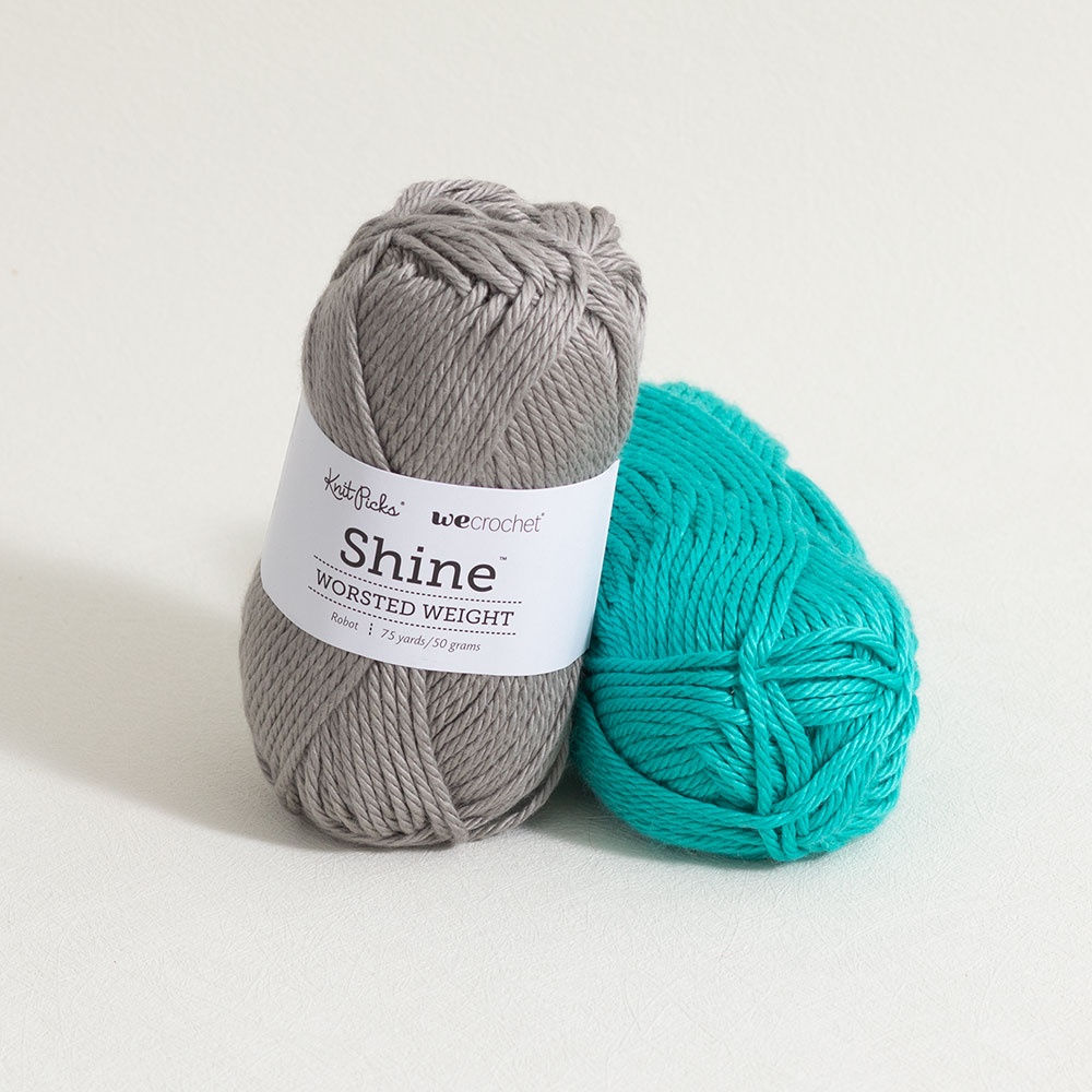 Shine Worsted Yarn in 25+ Colors