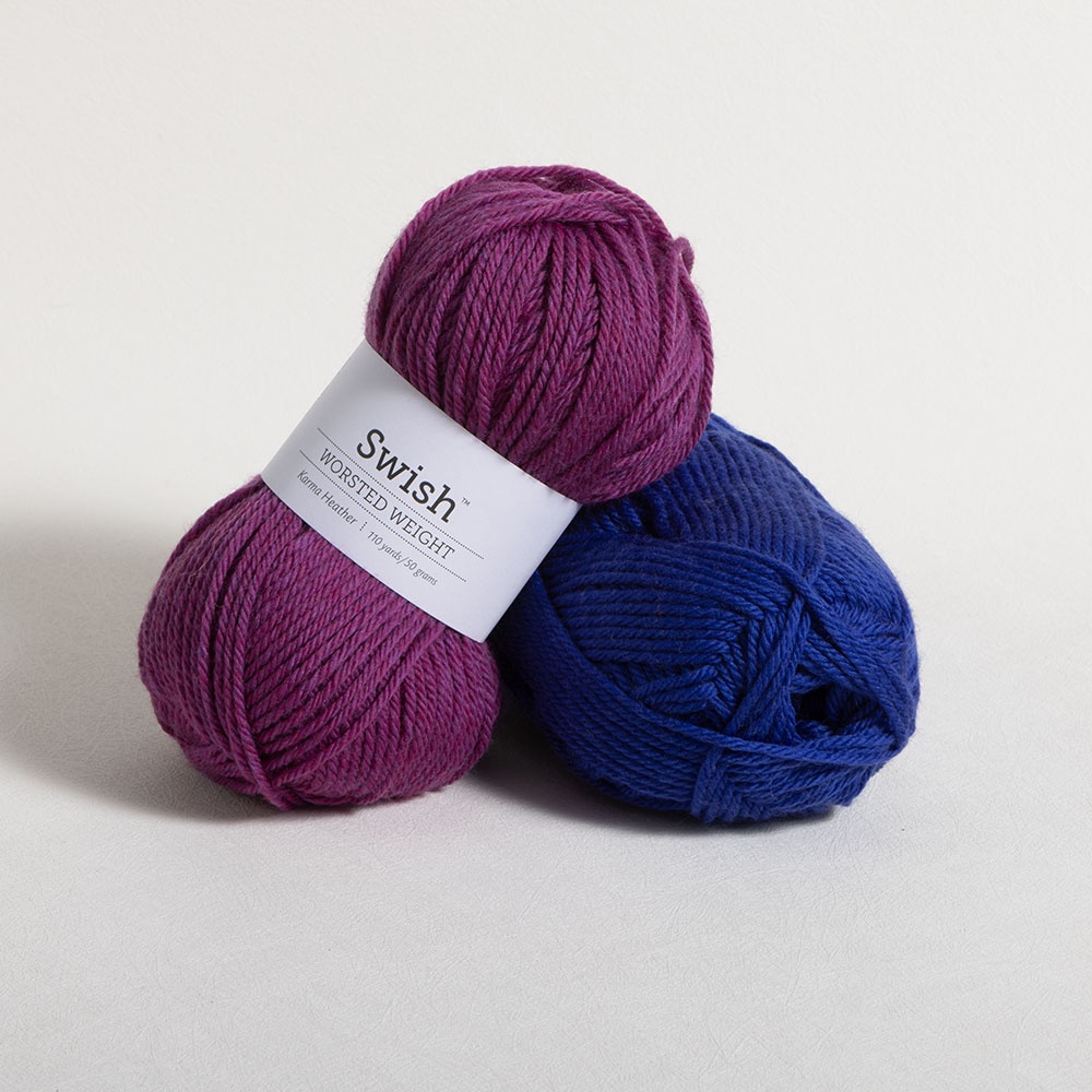 Swish Worsted Fine SuperWash Merino Wool Yarn | Crochet.com