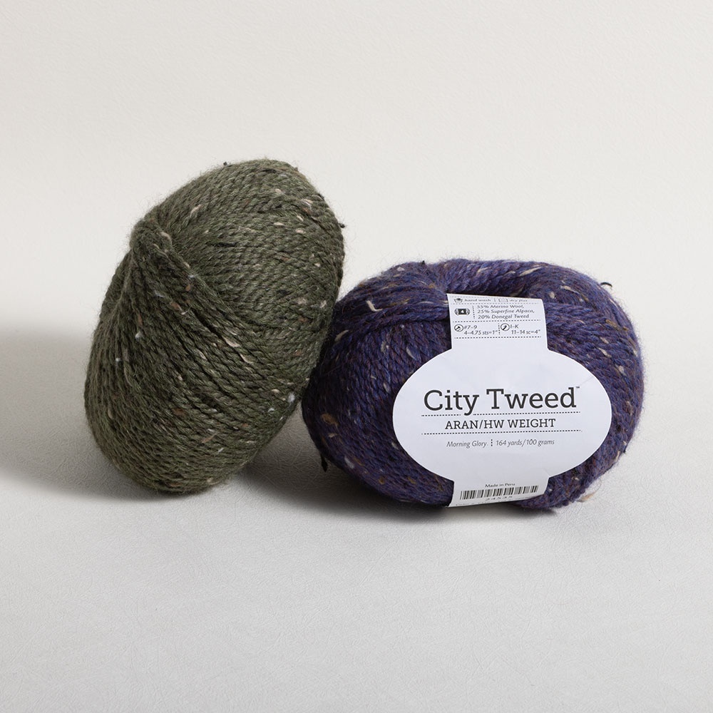Woolstok Tweed Aran - Cream City Yarn
