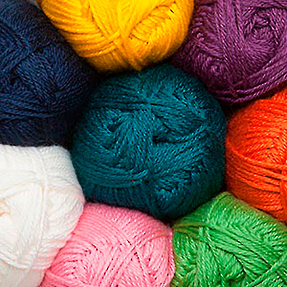 Assorted Color Yarn, Acrylic Yarn, Crochetting, Crafting