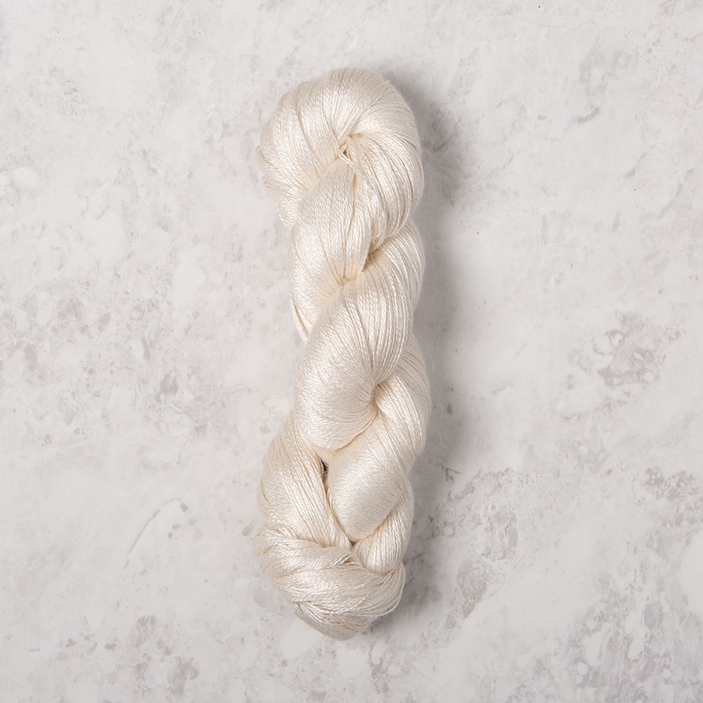 Luminance Lace Bare – Undyed Silk Yarn