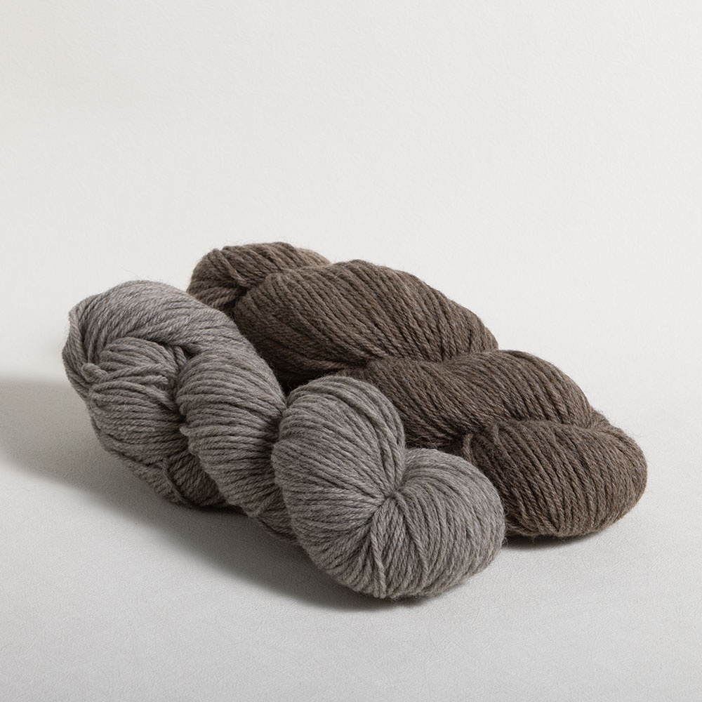 Wool yarn,100% natural, knitting - crochet - craft supplies, black