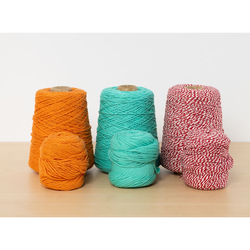 Salmon Dishie Worsted Cotton Yarn - 5 Balls – Make & Mend