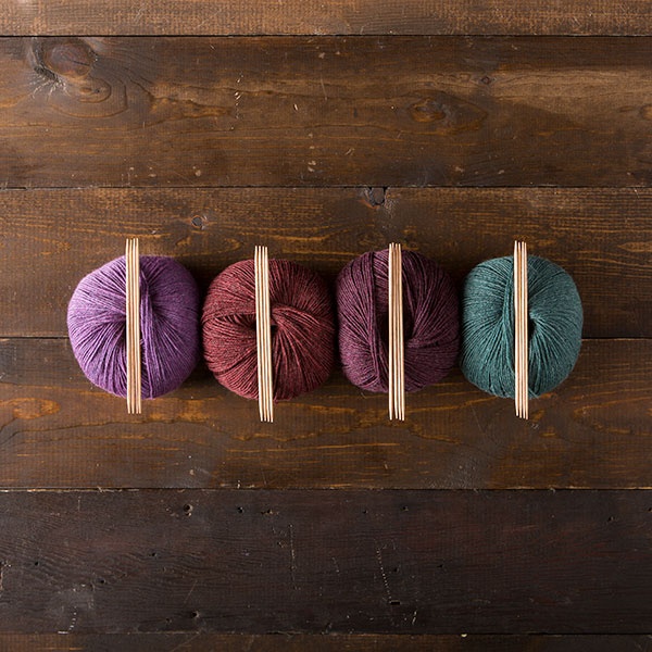 Vintage Knit Picks Yarn Risata, 50 Gram Fingering Weight Yarn, Lot Of 4