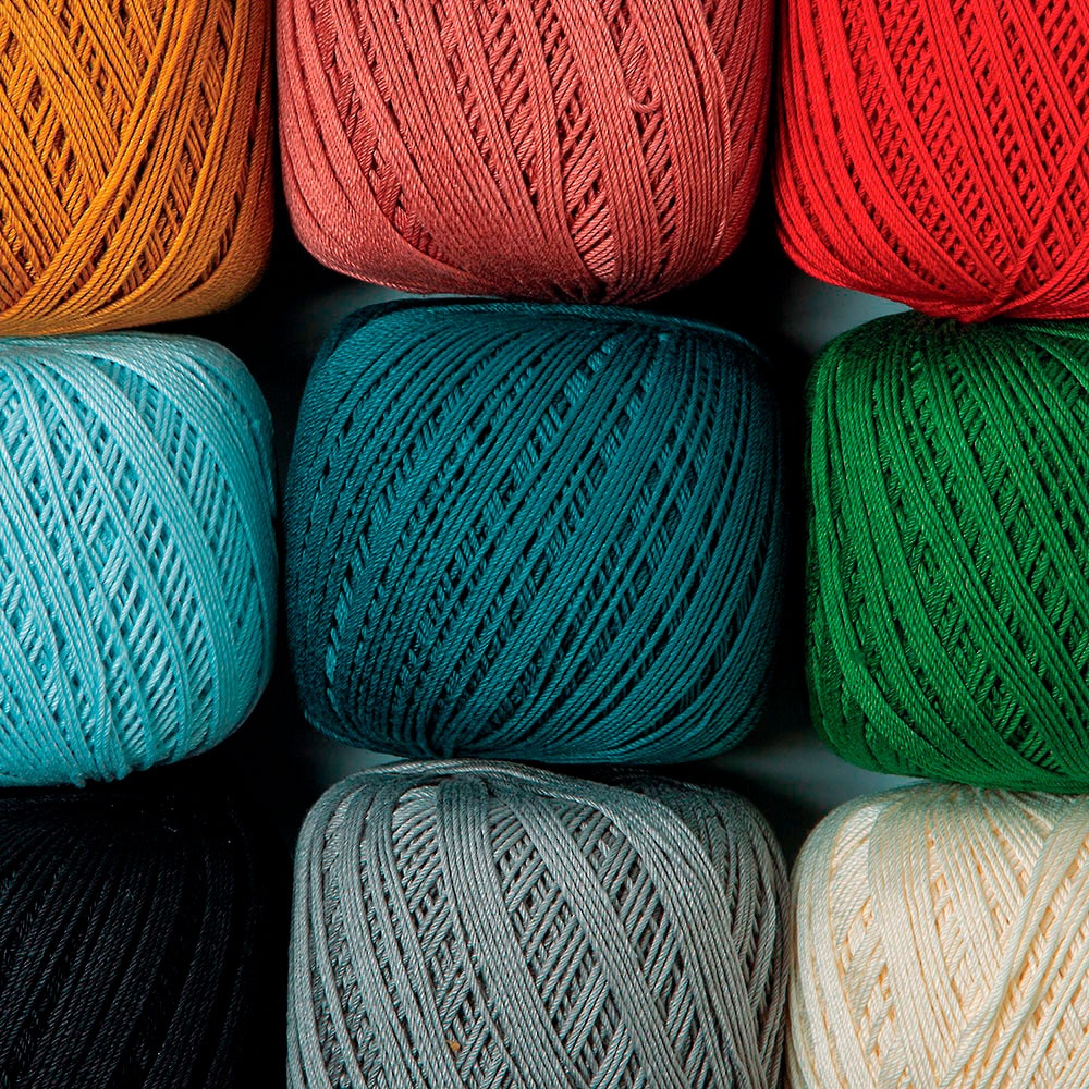 Cotton Crochet Thread and Yarn Collections - Beautiful Color