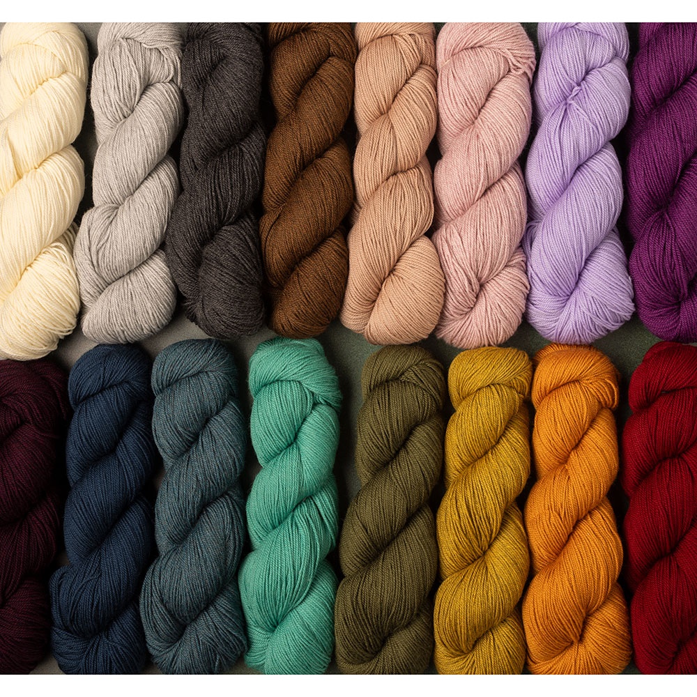 Super Soft Pure Merino Wool Knitting Hanks - Classic Aran