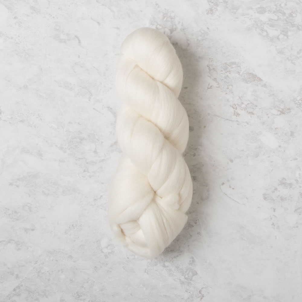 5kg Roving Wool High Desert Roving – Undyed Wool Fiber