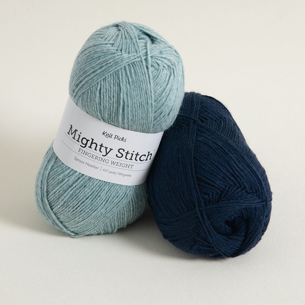 Mighty Stitch Fingering Yarn | KnitPicks.com