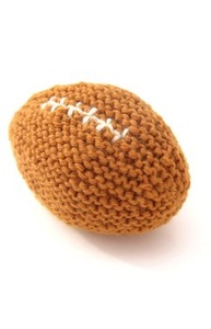 Baby's First Football Pattern - knitting pattern