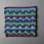 Mismatched Crochet Dishcloth