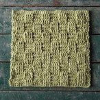 Picnic Basket Crochet Dishcloth