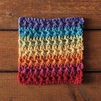 Fruity Loops Crochet Dishcloth