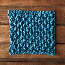 Free Washcloth Pattern - Knotted Cables from knitpicks.com