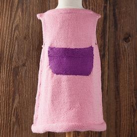 Hattie Child Dress - knitting pattern