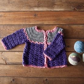 Patty Cake Crochet Cardi