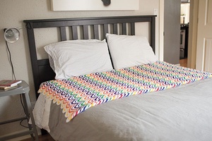 Rainbow Crochet Blankie