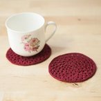 Granny Circle Crochet Coasters