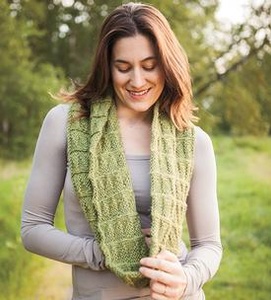 Triangular Cowl - knitting pattern