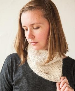 Supa Fine Cowl - knitting pattern