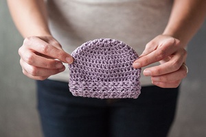 Calming Baby Crochet Hat - knitting pattern