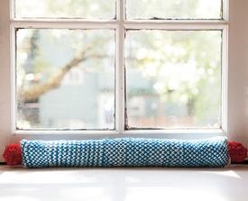 Pongo Draft Stopper - knitting pattern