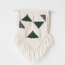 Moto Wall Hanging - knitting pattern