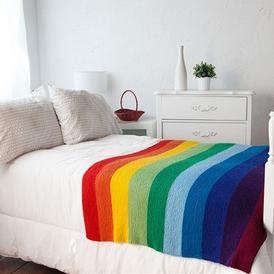 The Mighty Rainbow Blanket - knitting pattern