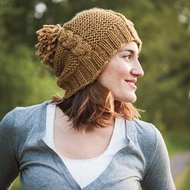 Afraid of Cables Hat - knitting pattern