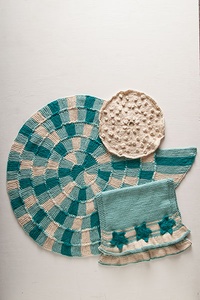 Sand and Sea Bath Set Pattern