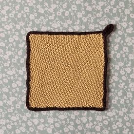 Angkor Wat Dishcloth Pattern