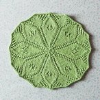 Lydia's Lily Pad Dishcloth Pattern