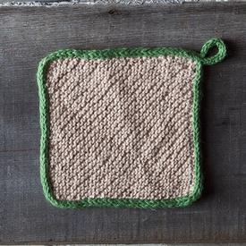 Burg Gudneau Dishcloth - knitting pattern