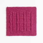 Square Check Dishcloth