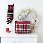 Holiday Plaidish Duo