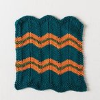 Chevron Stripes Dishcloth