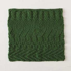 Knits and Purls Dishcloth - knitting pattern
