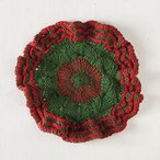 Festive Wreath Dishcloth Pattern
