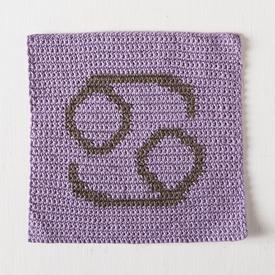 Zodiac Dishcloth Series - Cancer