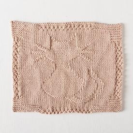 Kitten Kaboodle Dishcloth - knitting pattern